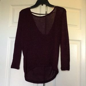Maroon sweater